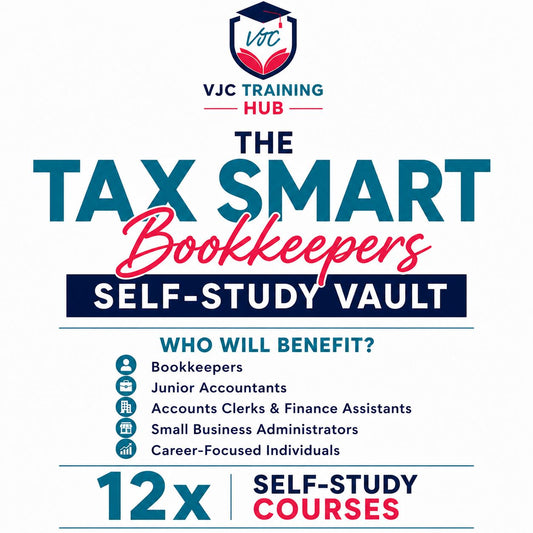 The Tax Smart Bookkeepers Self-Study Vault